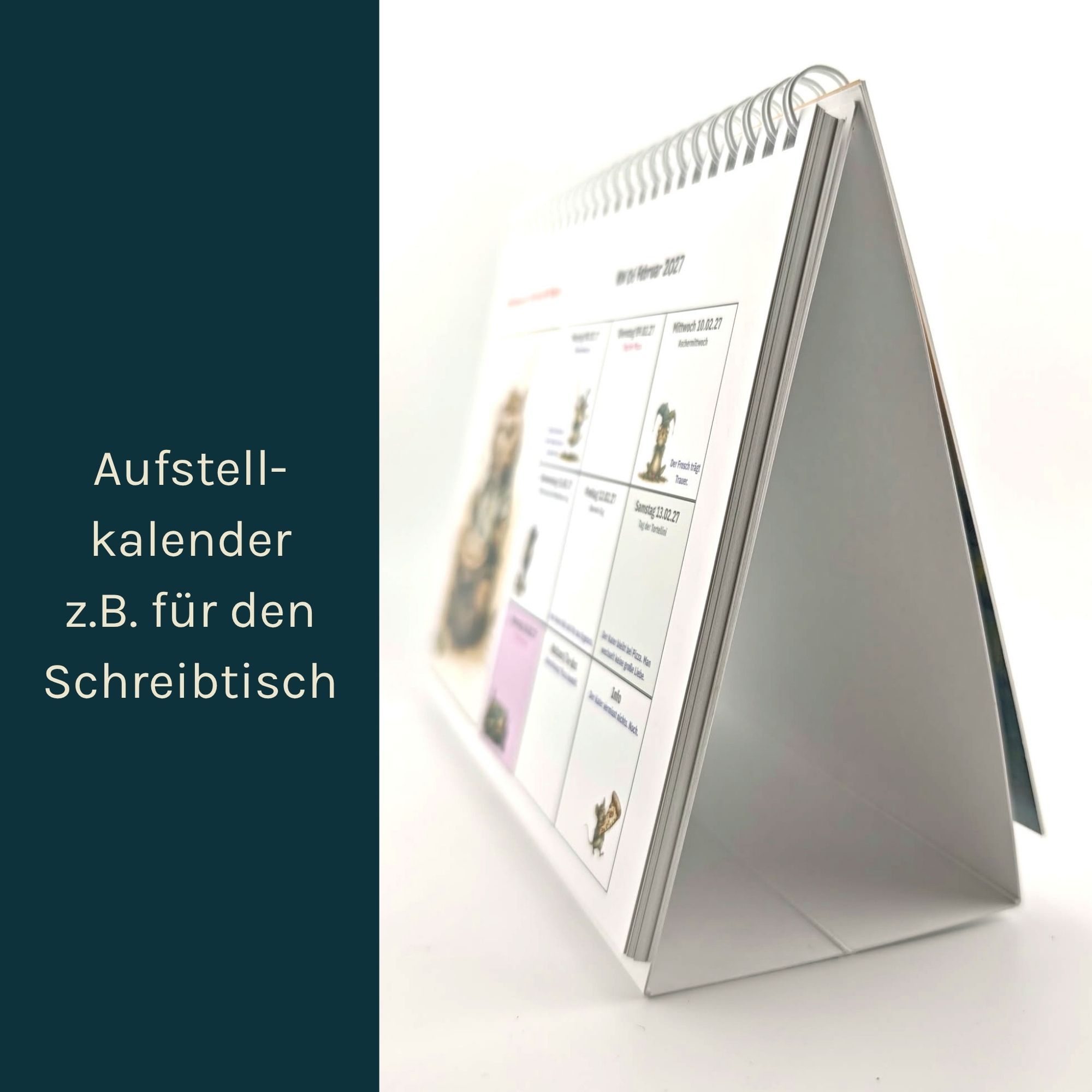 Die Filosofentiere 2027 — Tischkalender A5 – Bild 4