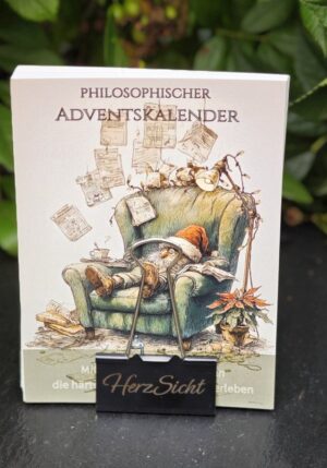Alltagsphilosophen – Postkarten-Adventskalender (26 Karten mit Aufsteller)