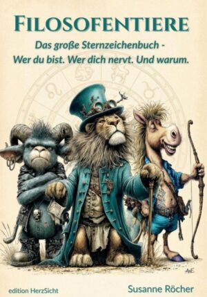 Filosofentiere: Das große Sternzeichenbuch – Wer du bist. Wer dich nervt. Und warum.
