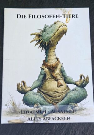 Die Filosofen-Tiere – Notizblock A5 Vol. 1 (Drache)