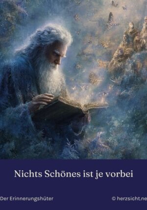 Kühlschrankmagnet Winterwesen Der Erinnerungshüter: Nichts Schönes ist je vorbei (Nr. 249)