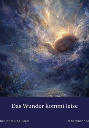 Kühlschrankmagnet Winterwesen Die Christkind-Seele: Das Wunder kommt leise (Nr. 261)