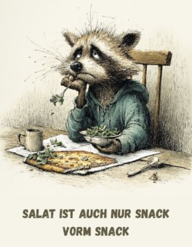 Salat ist auch nur Snack vorm Snack