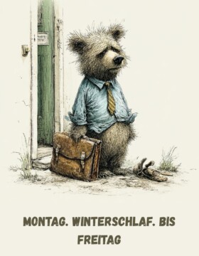 Montag. Winterschlaf. Bis Freitag