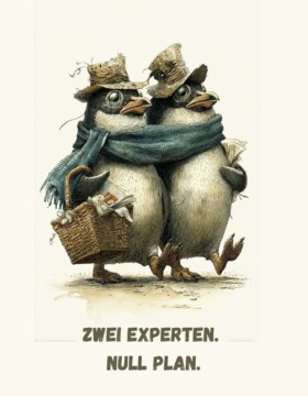 Zwei Experten. Null Plan.