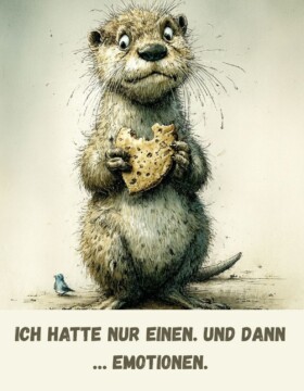 Ich hatte nur einen. Und dann … Emotionen.