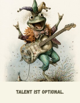 Talent ist optional.
