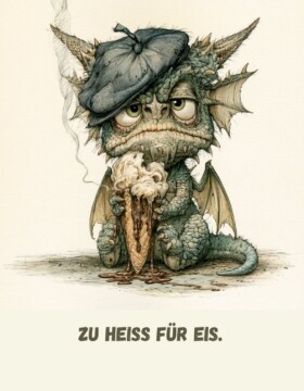 Zu heiss für Eis.