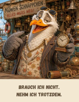 Brauch ich nicht. Nehm ich trotzdem.