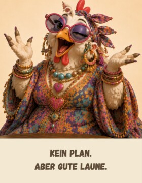 Kein Plan. Aber gute Laune.