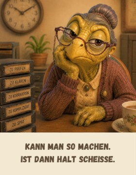 Kann man so machen. Ist dann halt scheiße.