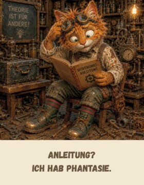 Anleitung? Ich hab Phantasie.