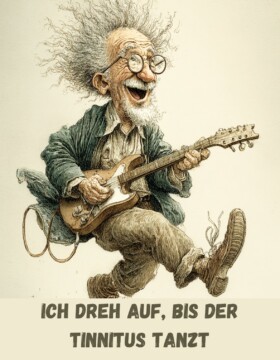 Ich dreh auf, bis der Tinnitus tanzt.