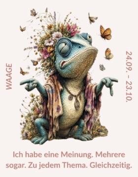 Ich habe eine Meinung. Mehrere sogar. Zu jedem Thema. Gleichzeitig.