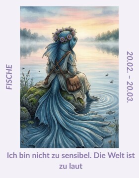Ich bin nicht zu sensibel. Die Welt ist zu laut