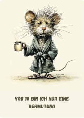 Vor 10 bin ich nur eine Vermutung
