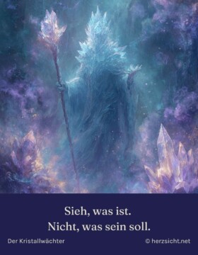 Sieh, was ist. Nicht, was sein soll.