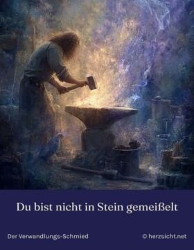 Du bist nicht in Stein gemeißelt