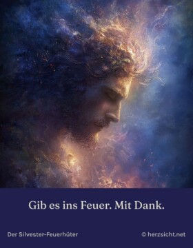 Gib es ins Feuer. Mit Dank.