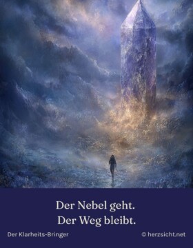 Der Nebel geht. Der Weg bleibt.
